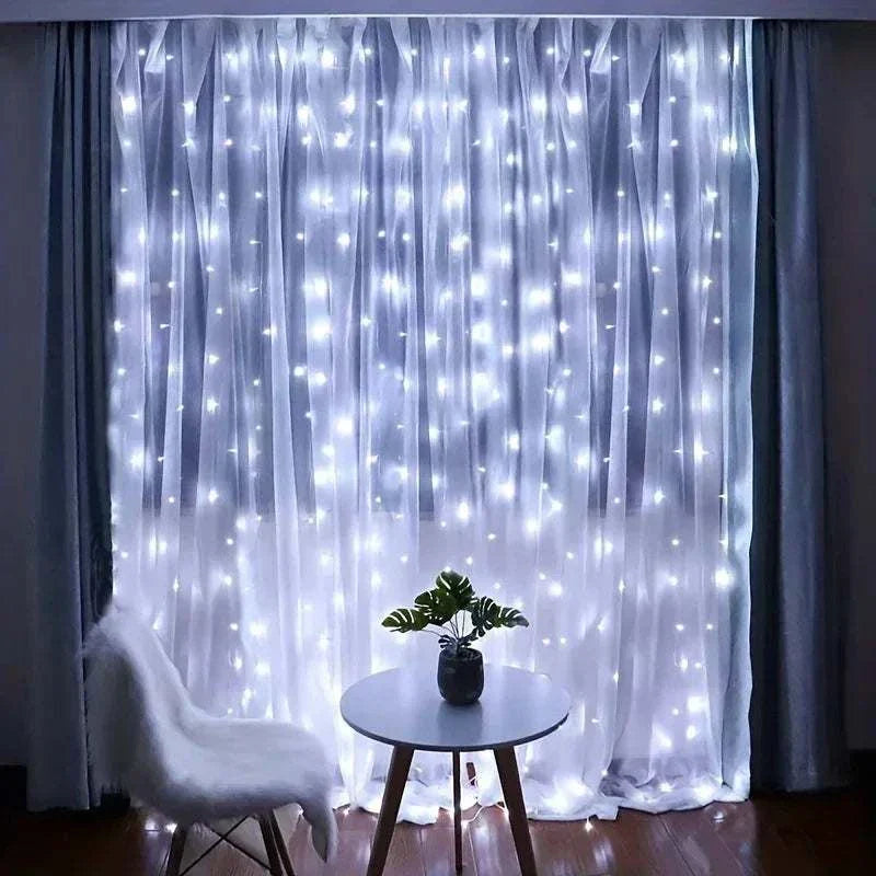 LED Curtain String Lights