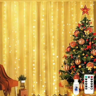 LED Curtain String Lights