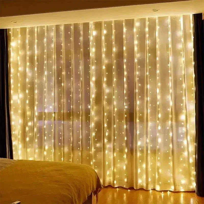 LED Curtain String Lights