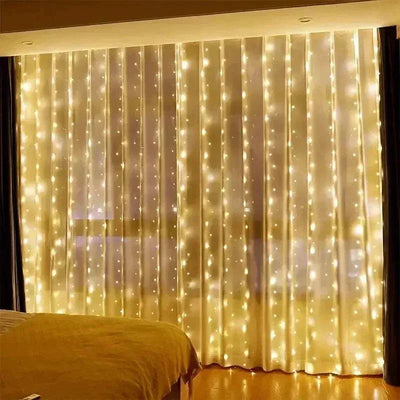 LED Curtain String Lights