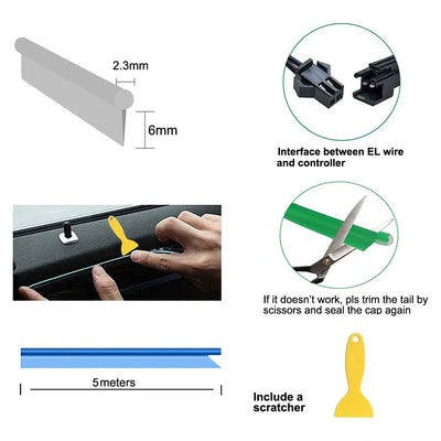 Car Interior LED Strip Light