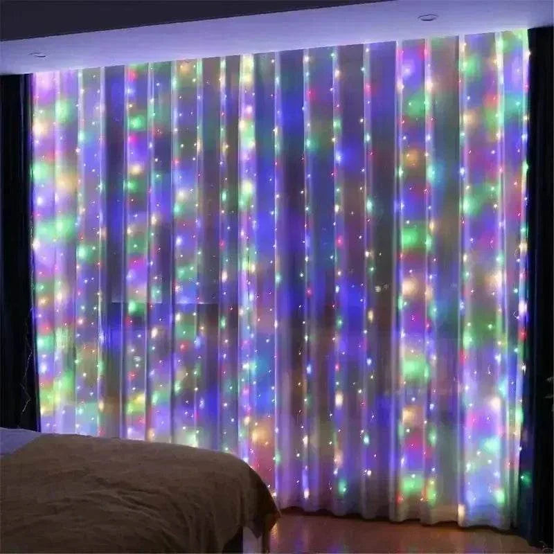 LED Curtain String Lights