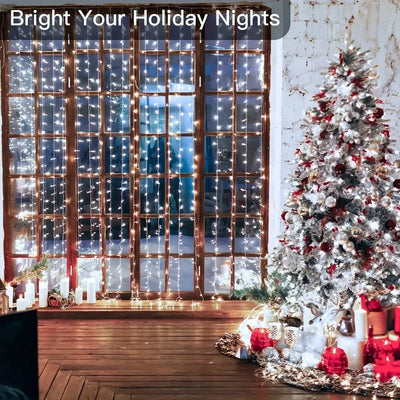 LED Curtain String Lights