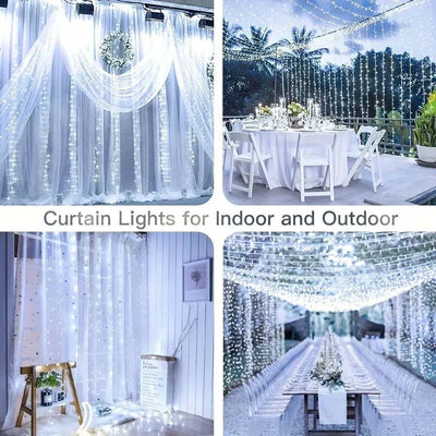 LED Curtain String Lights