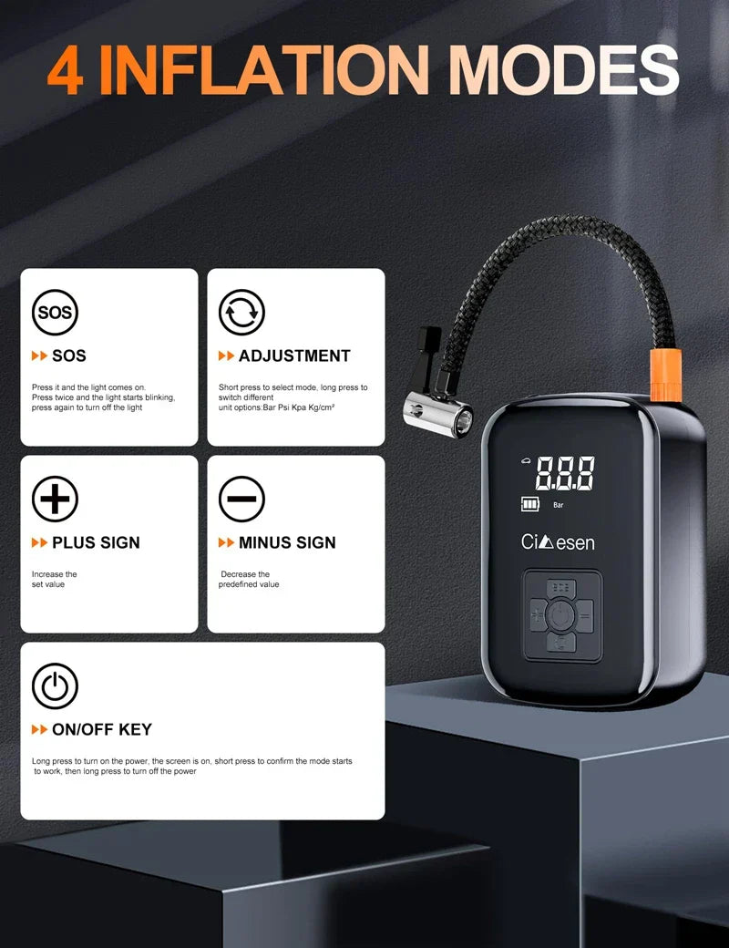 Car Wireless Air Pump